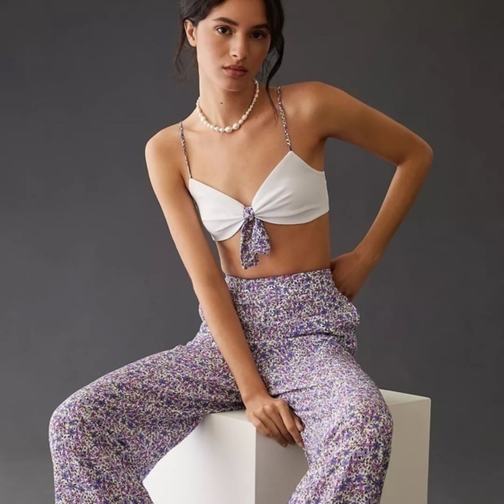 Favorite Daughter Tie-Front Bra Top